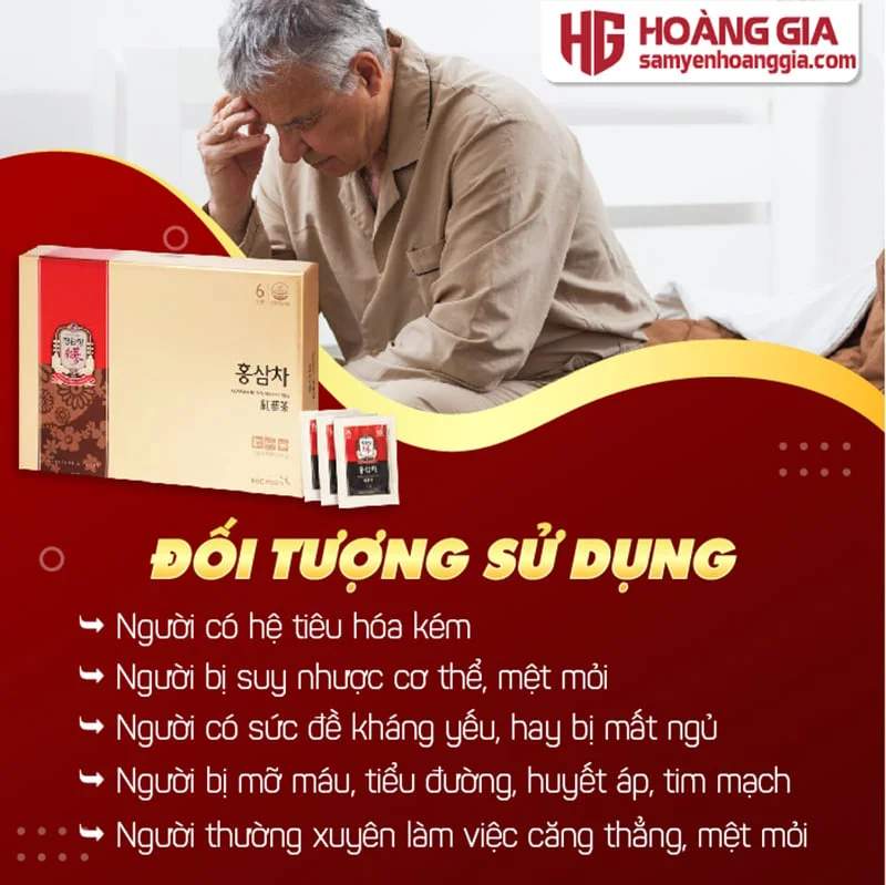 TRÀ HỒNG SÂM HÀN QUỐC