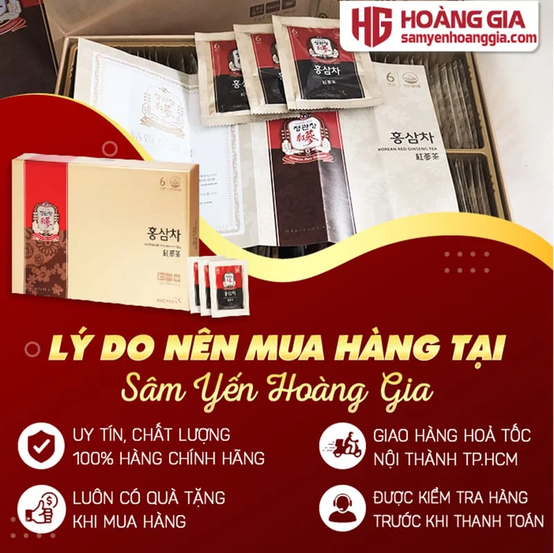 TRÀ HỒNG SÂM HÀN QUỐC