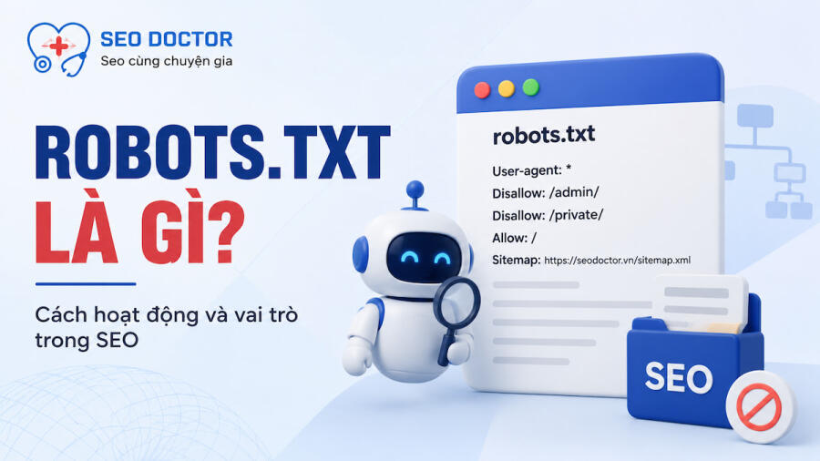 Robots.txt là gì? Hướng dẫn đọc, viết và kiểm tra chuẩn kỹ thuật 2026