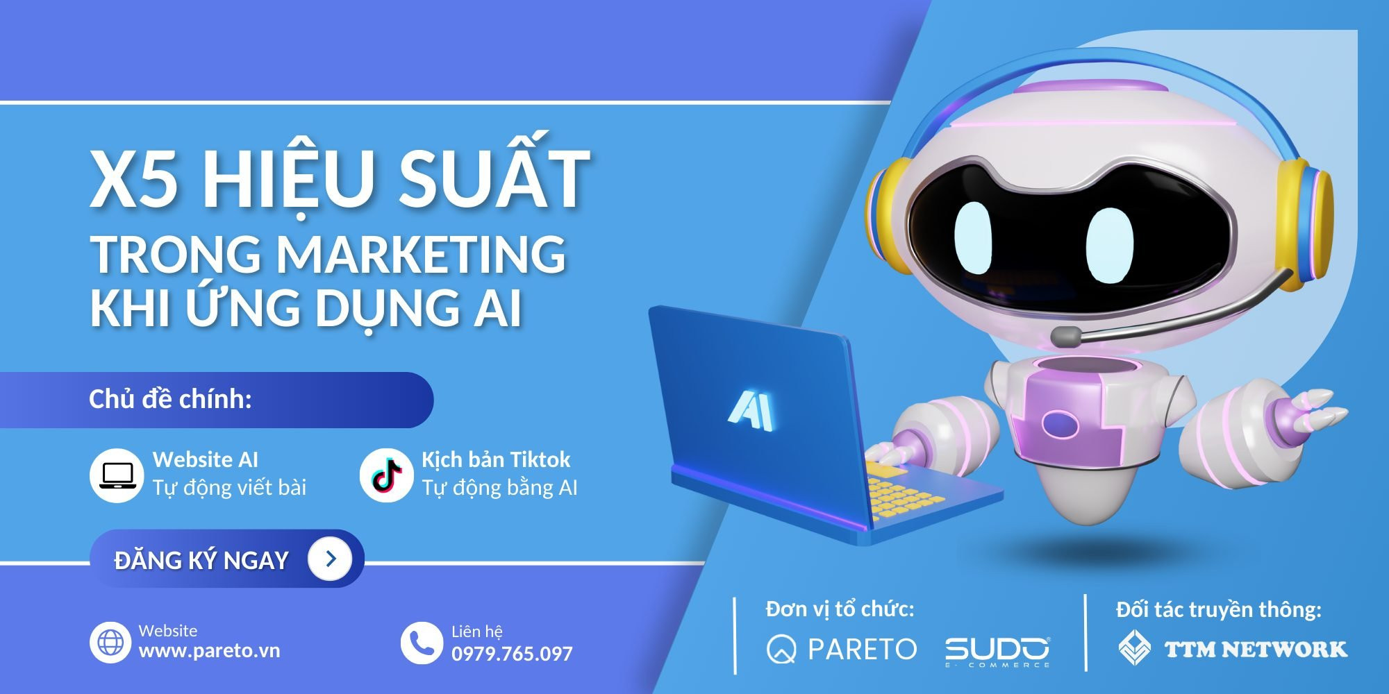 X5 hiệu suất công việc trong Digital Marketing