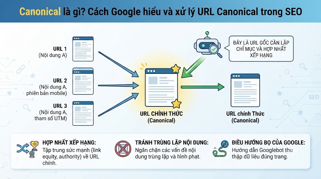Vai trò Canonical trong SEO