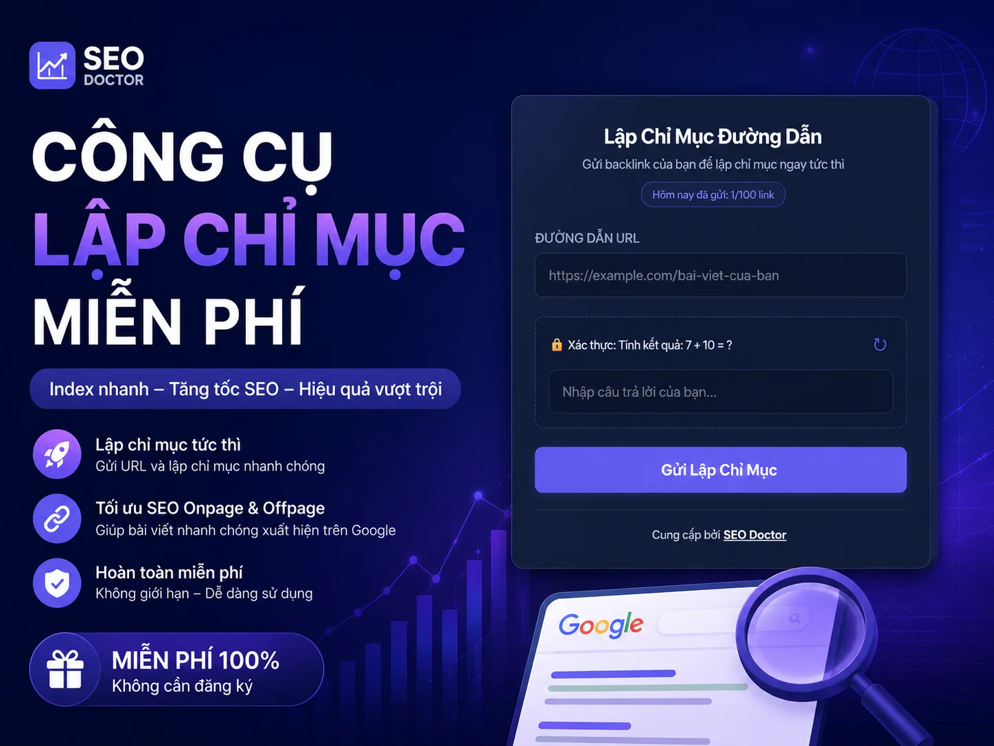 Công cụ lập chỉ mục miễn phí