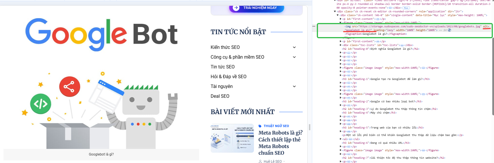 Ví dụ về viết thẻ ALT