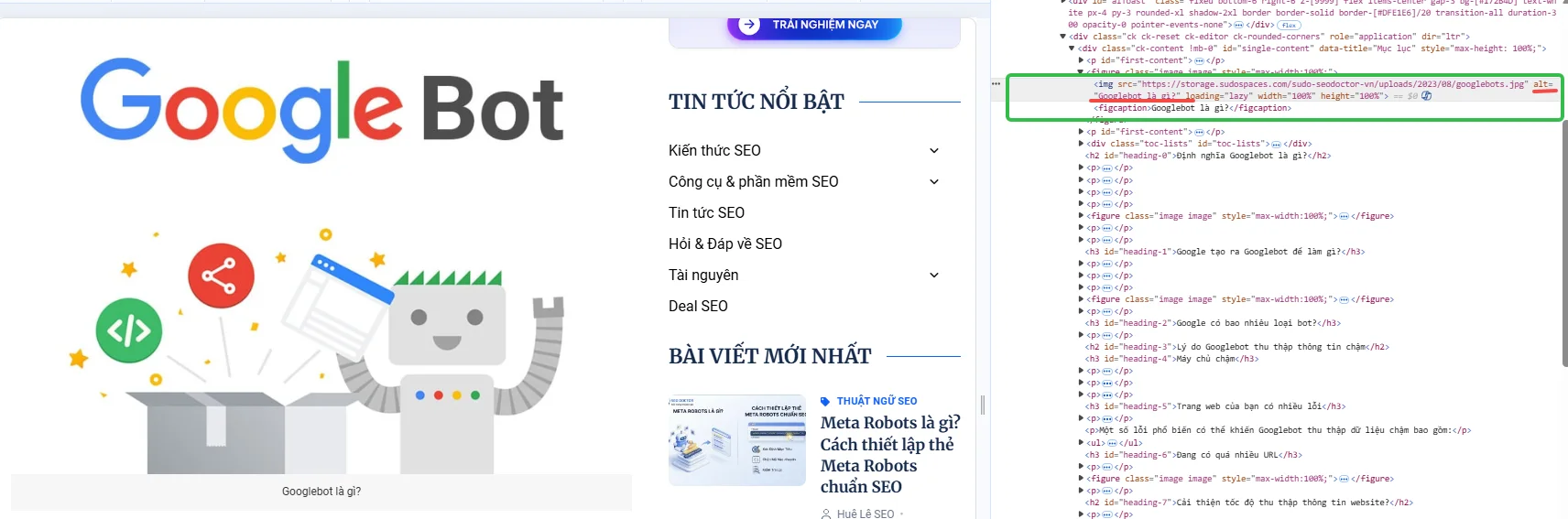 Ví dụ về viết thẻ ALT