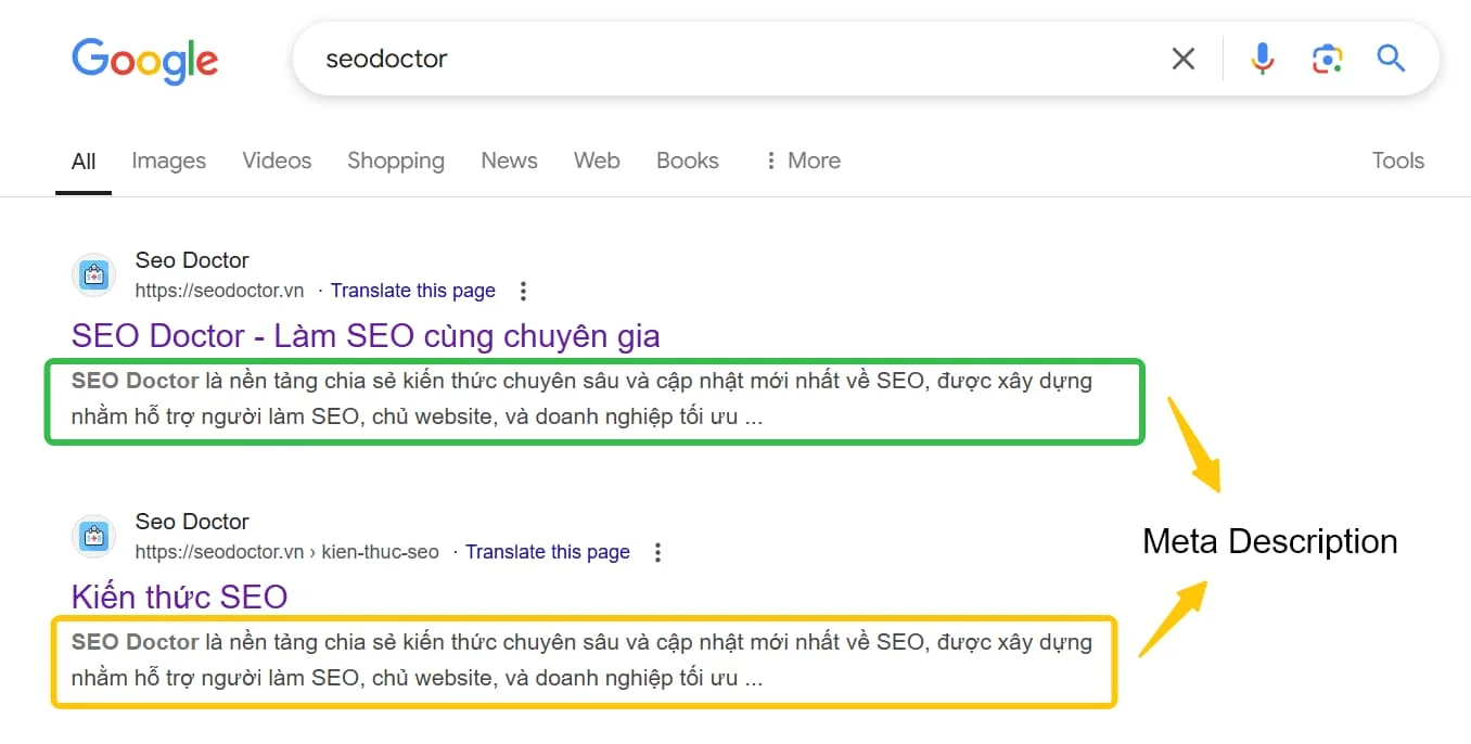 Meta Description là gì?