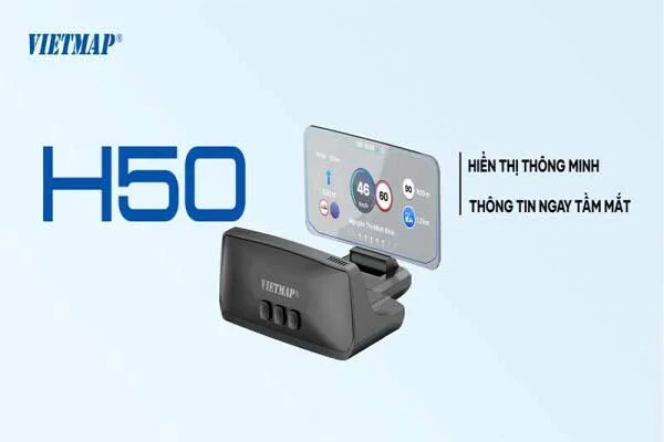 Nâng Tầm Trải Nghiệm Lái Xe Cùng HUD Vietmap H50