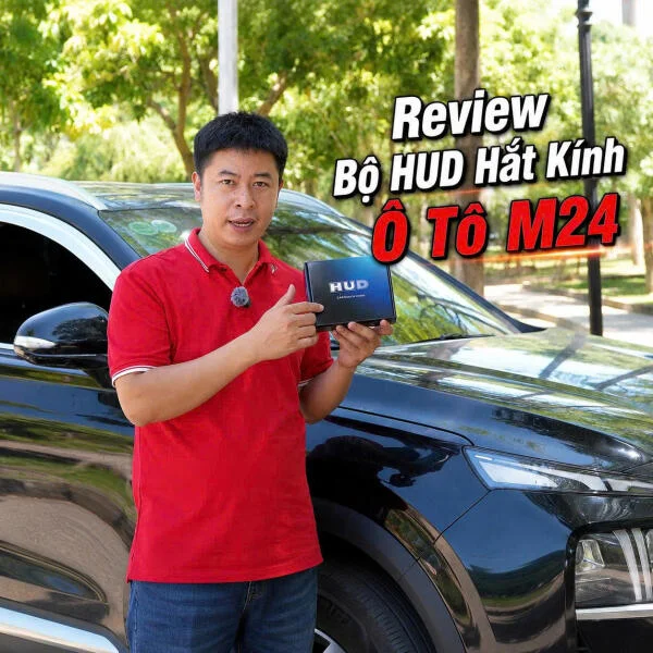 Bộ HUD Hắt Kính Ô Tô M24 Thông Minh video
