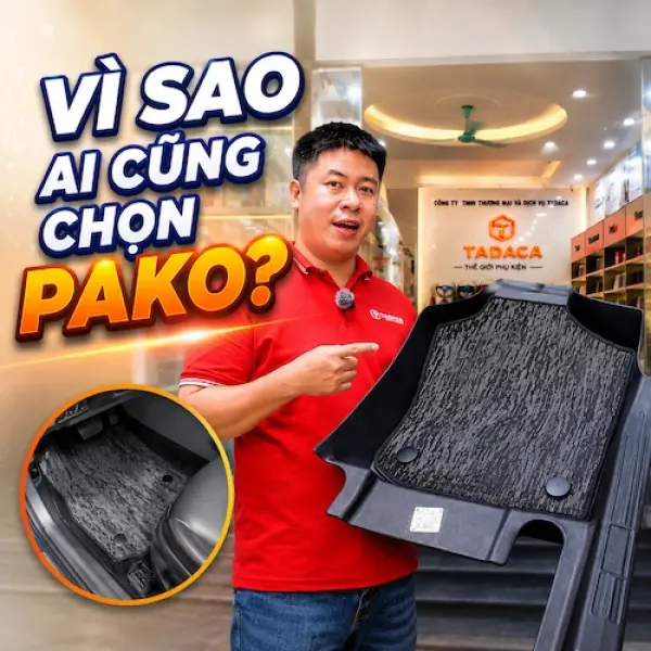 Thảm Lót Sàn Ô Tô PAKO Cao Cấp video