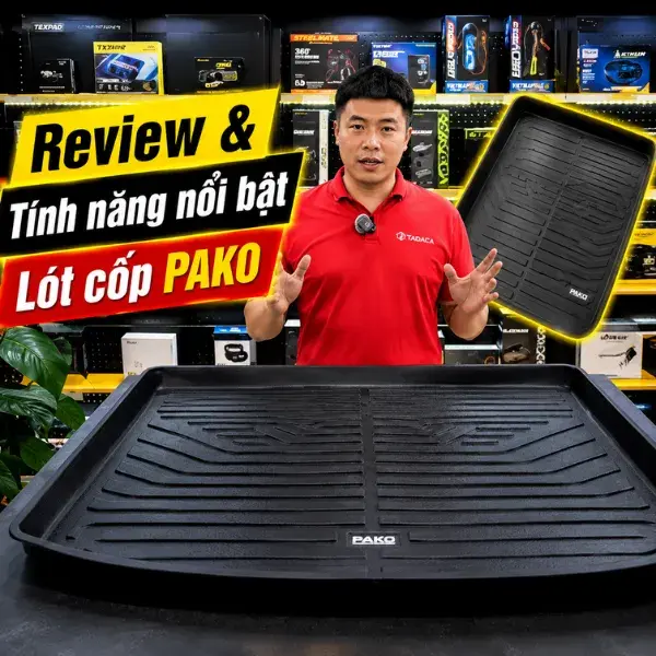 Thảm Lót Cốp Ô Tô PAKO - Đủ Các Dòng Xe video