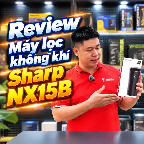 Lọc Không Khí Ô Tô Sharp IG-NX15 Hàng Nhật video