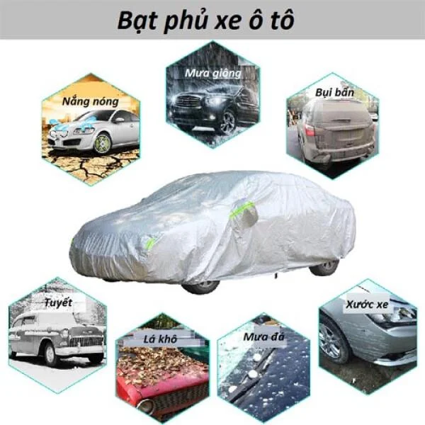 Bạt Phủ Ô Tô Tráng Nhôm slide 3