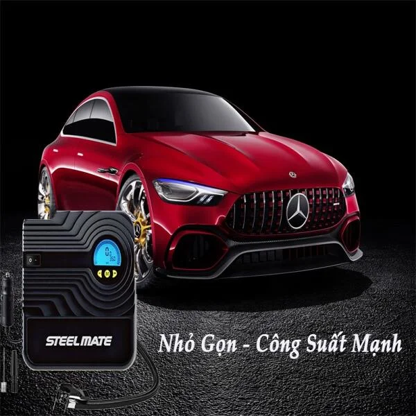 Bơm Lốp Ô Tô SteelMate Điện Tử Tự Ngắt P05 slide 7