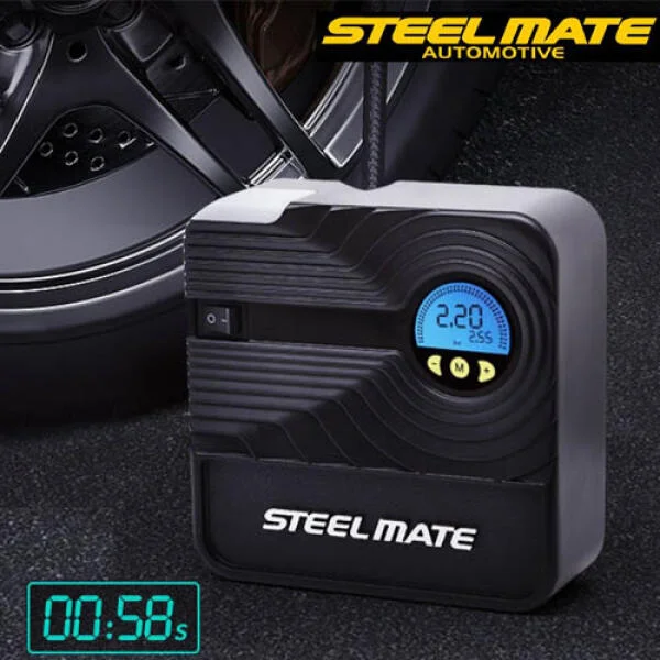 Bơm Lốp Ô Tô SteelMate Điện Tử Tự Ngắt P05 slide 2