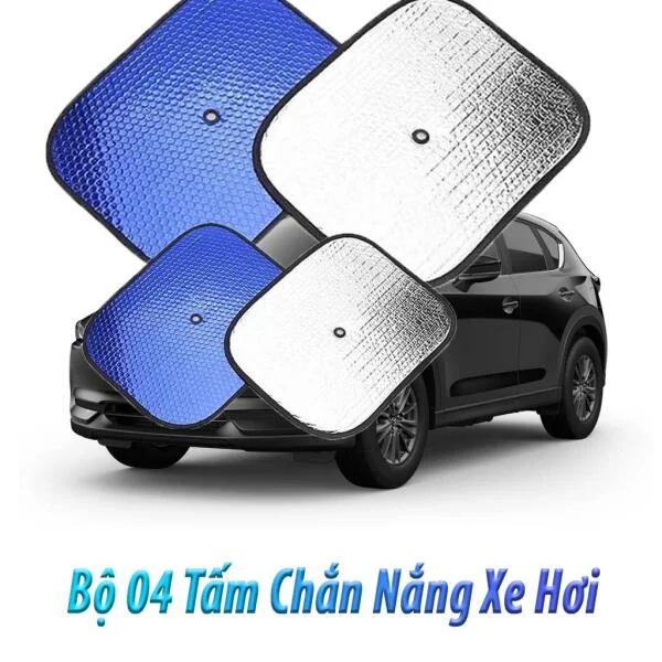 Tấm Chắn Nắng Ô Tô Xốp Bạc Dày Dặn slide 3