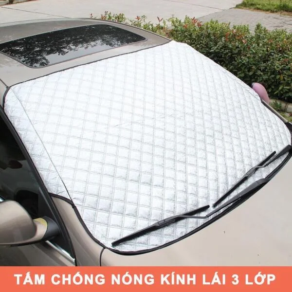 Tấm Che Nắng Kính Lái Ô Tô Chống Nóng 3 Lớp Siêu Bền slide 4