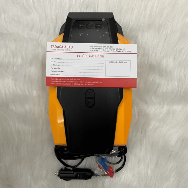 Bơm Lốp Ô Tô Portable Điện Tử Tự Ngắt Cao Cấp Mỹ slide 7