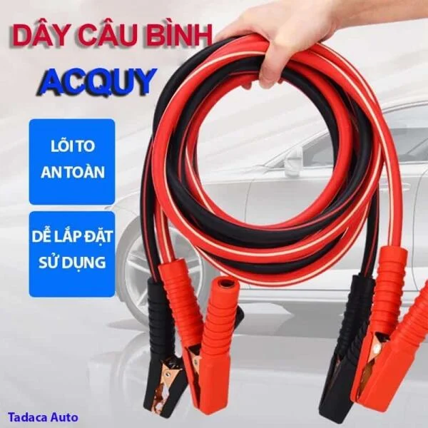 Dây Câu Bình Ắc Quy Ô Tô 2000A Chính Hãng slide 7