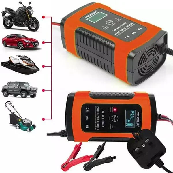Bộ Sạc Bình Ắc Quy Foxsur 12V 100Ah slide 4