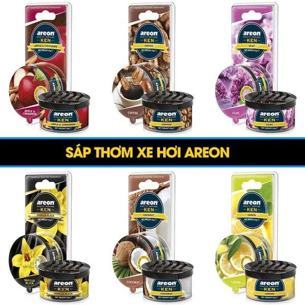 Sáp Thơm Ô Tô Areon Ken Cao Cấp slide 2
