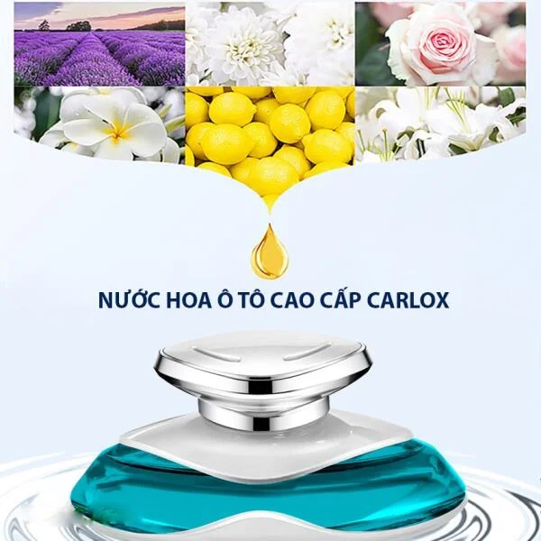 Nước Hoa Ô Tô Carlox Hương Thơm Dài Lâu slide 6