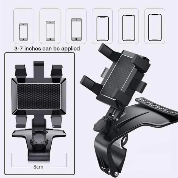 Giá Kẹp Điện Thoại Ô Tô Xoay 360 Độ Chống Rung Cao Cấp slide 6