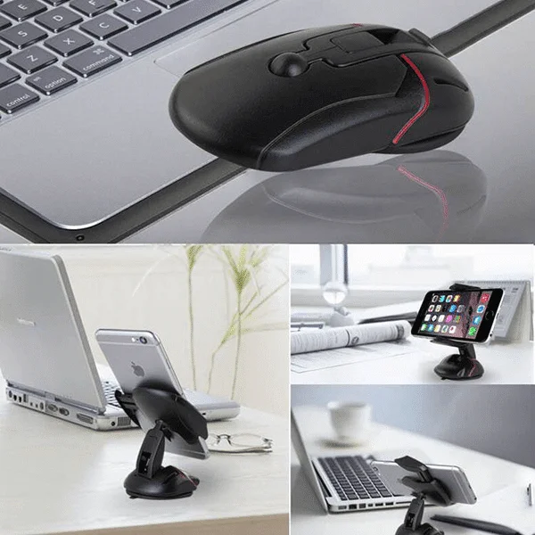 Giá Đỡ Điện Thoại Ô Tô Hình Chuột Máy Tính slide 6