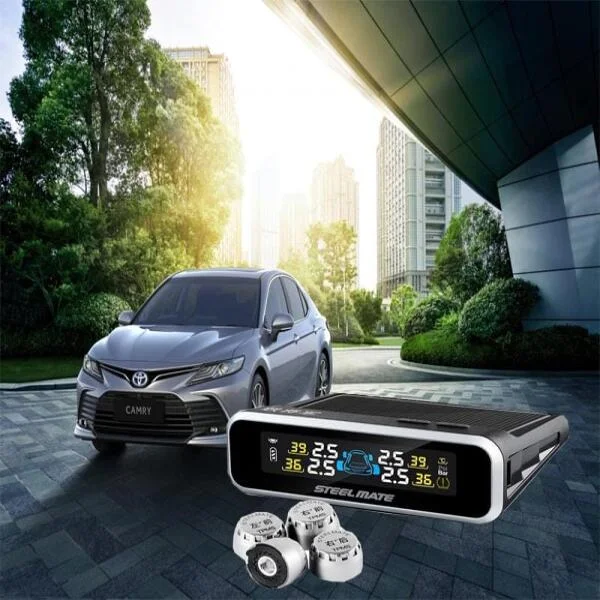Bộ Cảm Biến Áp Suất Lốp Ô Tô Steelmate E3 Cao Cấp slide 2