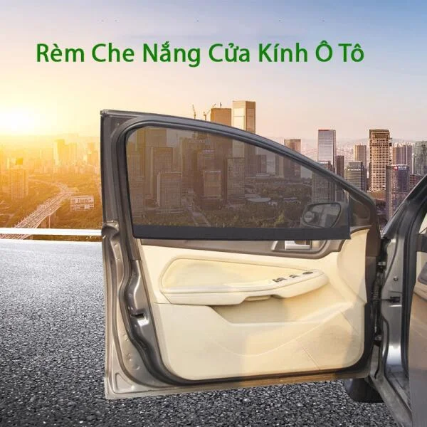 Rèm Che Nắng Ô Tô Nam Châm Cao Cấp slide 1