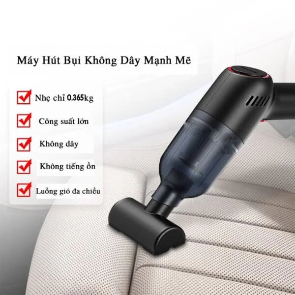 Máy Hút Bụi Cầm Tay Mini Hello Leiboo Cao Cấp slide 9
