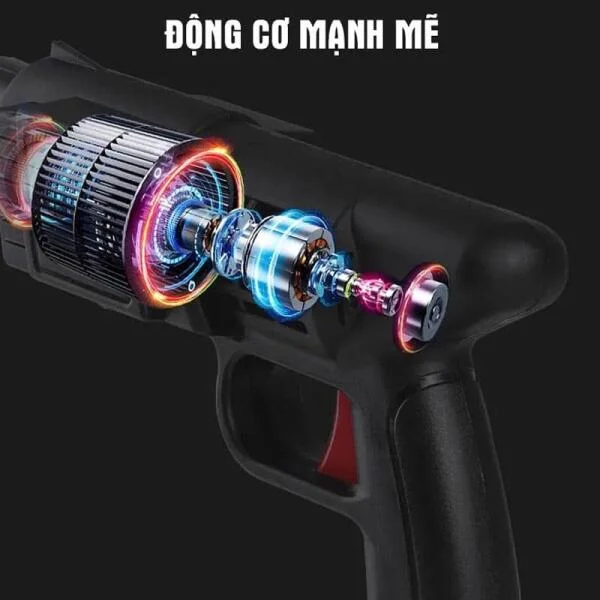 Máy Rửa Xe Ô Tô Không Dây Cao Cấp slide 4