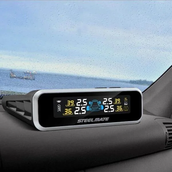 Bộ Cảm Biến Áp Suất Lốp Ô Tô Steelmate E3 Cao Cấp slide 4