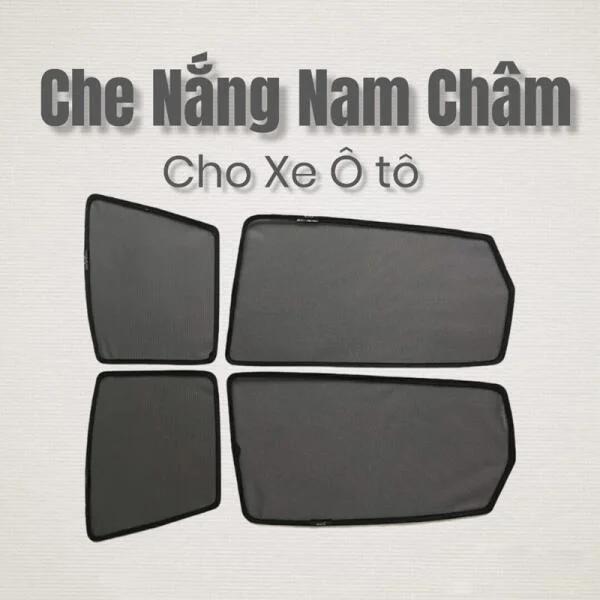 Rèm Che Nắng Ô Tô Nam Châm Cao Cấp slide 6