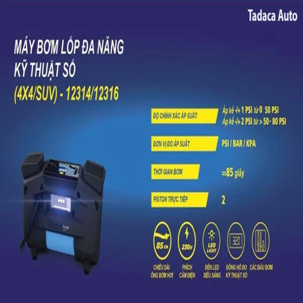 Bơm Lốp Ô Tô Michelin 12314 Siêu Khủng slide 7