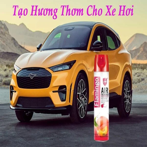 Nước Hoa Xịt Khử Mùi Ô Tô Flamigo Chính Hãng slide 5