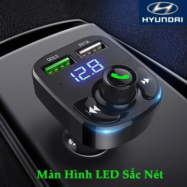 Tẩu Sạc Ô Tô Hyundai HY-82 Nghe Nhạc MP3 Bluetooth slide 3