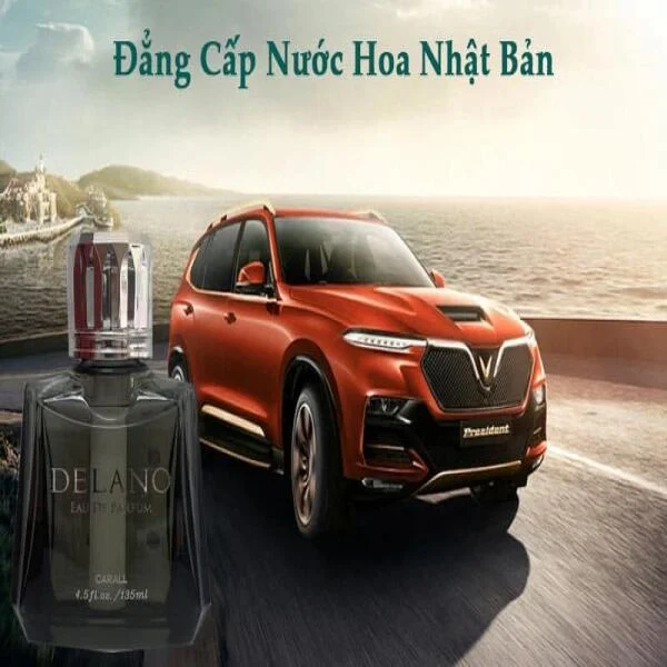 Nước Hoa Ô Tô Delano Cao Cấp Nhật Bản slide 3