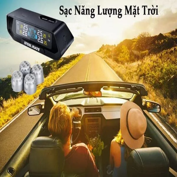 Cảm Biến Áp Suất Lốp Ô Tô Steelmate E3 Pro slide 4