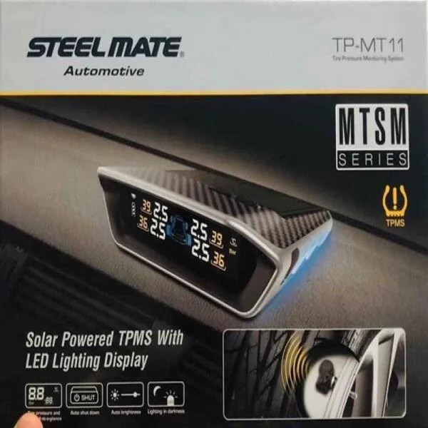 Cảm Biến Áp Suất Lốp Ô Tô Steelmate MT11 Van Trong slide 4