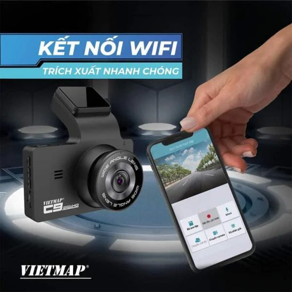 Camera Hành Trình Vietmap C9 Full HD Cao Cấp slide 7