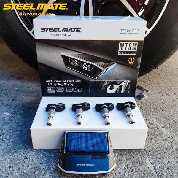 Cảm Biến Áp Suất Lốp Ô Tô Steelmate MT11 Van Trong slide 7