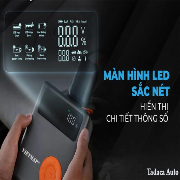 Bơm Lốp Kiêm Kích Bình Ô Tô Vietmap Chính Hãng slide 5