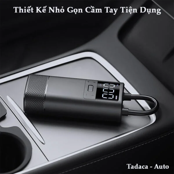 Bơm Lốp Ô Tô Xiaomi 70mai TP05 Không Dây Chính Hãng slide 5