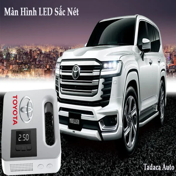 Bơm Lốp Ô Tô Toyota Điện Tử Tự Ngắt slide 5