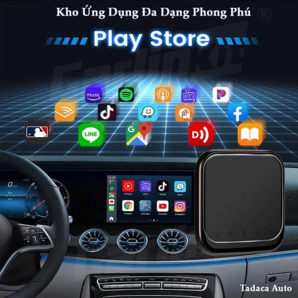 Android Box Ô Tô Carplay A9 Cao Cấp Chính Hãng slide 6