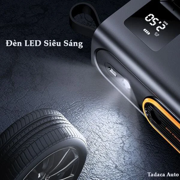 Bơm Lốp Không Dây Baseus Cao Cấp Chính Hãng slide 4