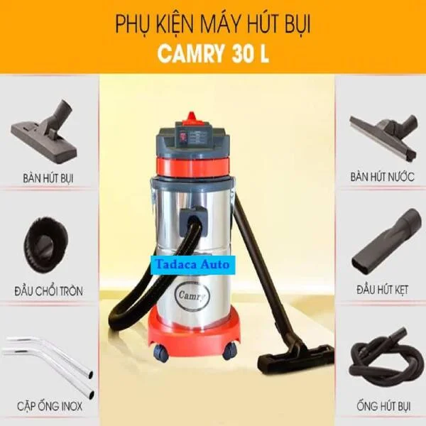 Máy Hút Bụi Công Nghiệp Camry 30L Chính Hãng slide 6