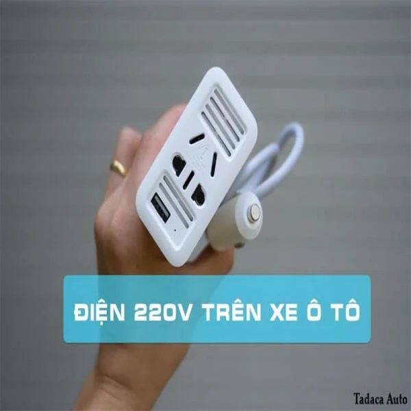 Tẩu Kích Điện Ô Tô 12V Sang 220V Xiaomi Chính Hãng slide 7
