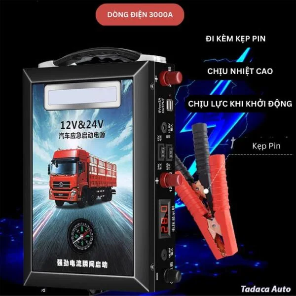 Bộ Kích Bình Ô Tô Tải 12V-24V Chính Hãng Cao Cấp slide 6