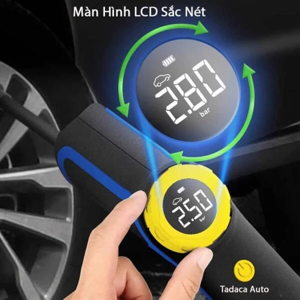 Bơm Lốp Cầm Tay Michelin M2208S Không Dây Cao Cấp slide 7