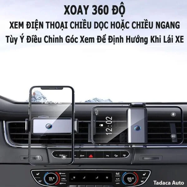 Giá Đỡ Điện Thoại Ô Tô Tự Động Thông Minh slide 3